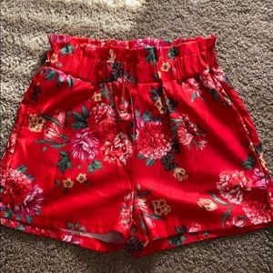 High waist shorts